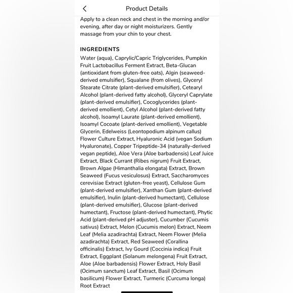 Earth Harbor Azure Regenerative Neck Creme - Picture 5 of 5